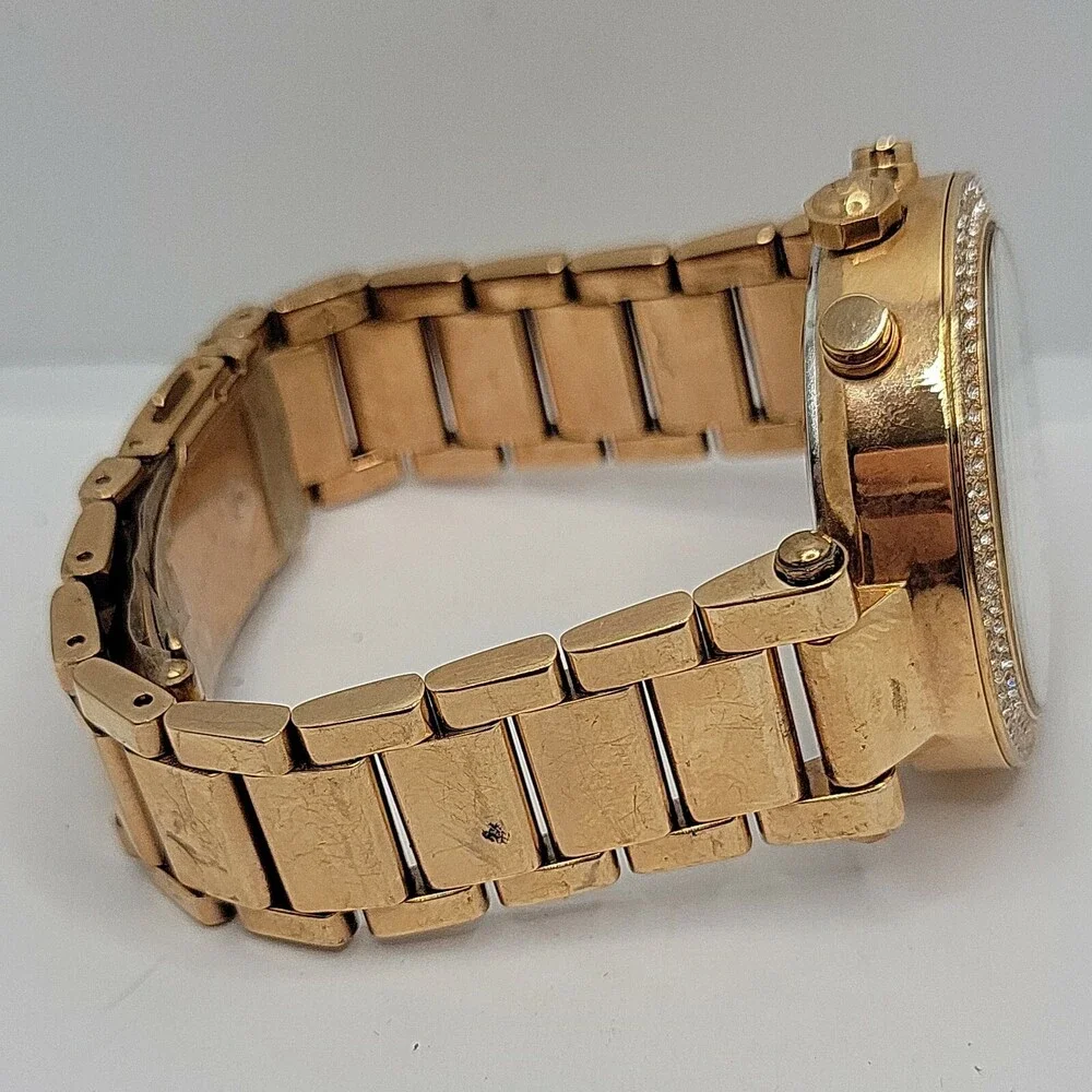 Michael Kors Parker MK5491 Women Stainless Steel Analog Dial Quartz Watch AM530 - Picture 10 of 11